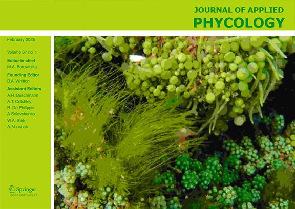 Publicación Científica en Journal of Applied Phycology